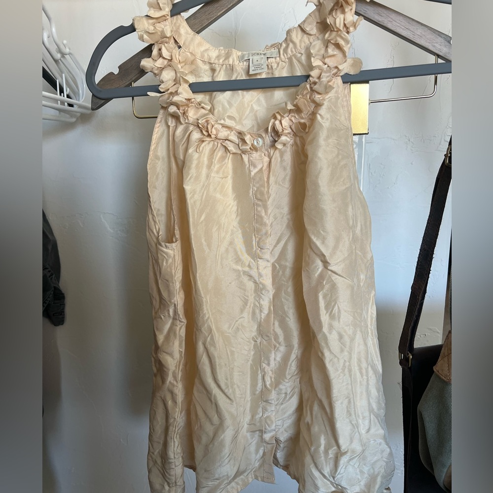 J. Crew silk top VINTAGE